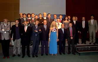 Galardonados en los premios Quatrium 2010
