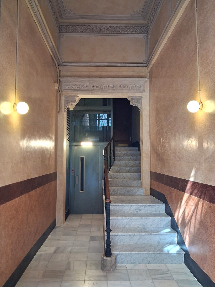 TRAC Rehabilitació - Noticia Rehabilitacion Edificios Restauración Del Vestíbulo Y Escalera De Sant Pere Més Baix 44