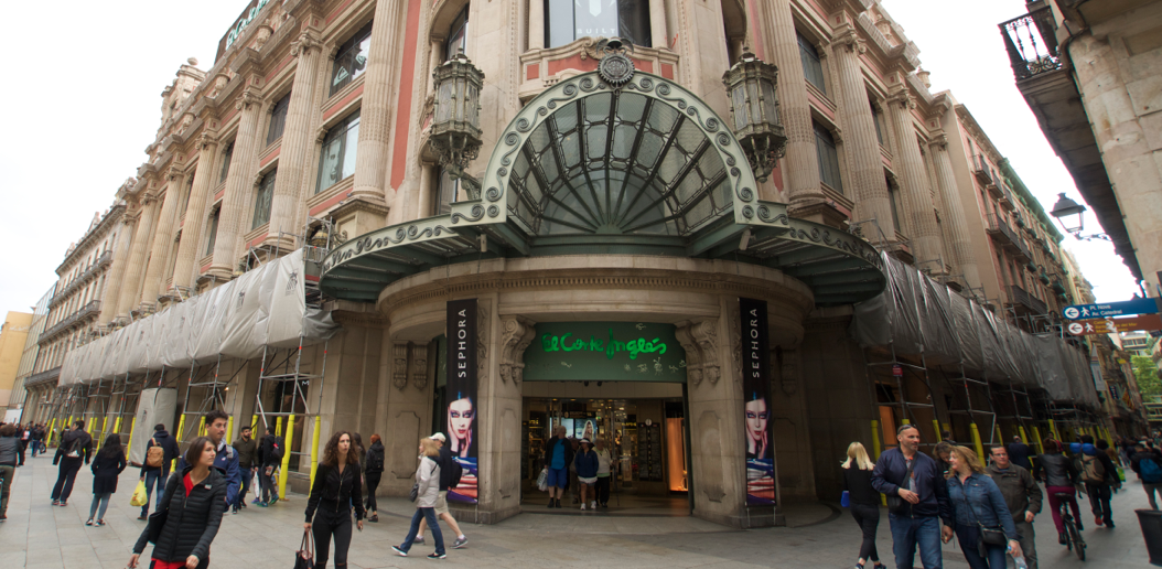 farolas corte inglés