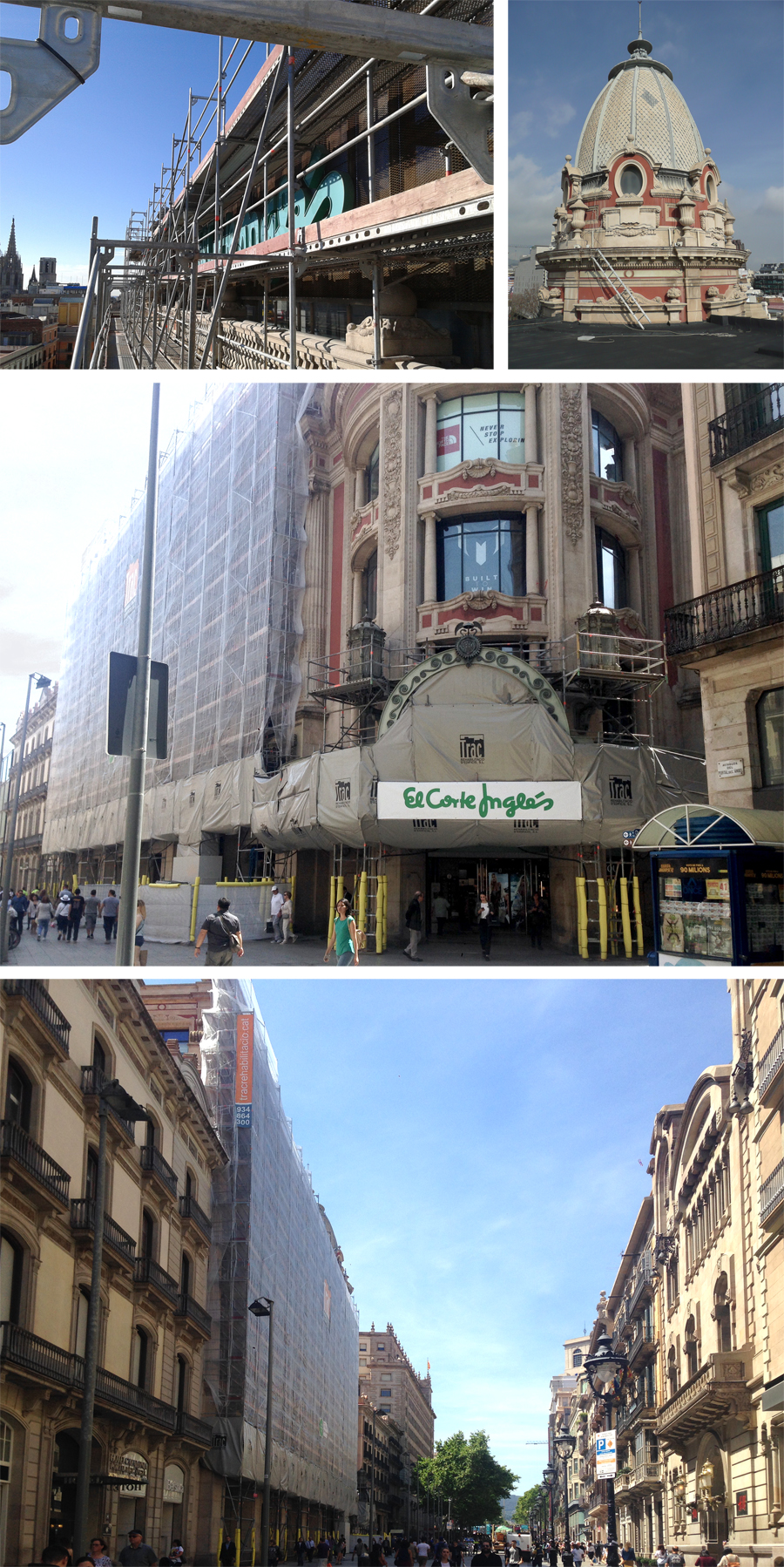 restauració El Corte Inglés Barcelona