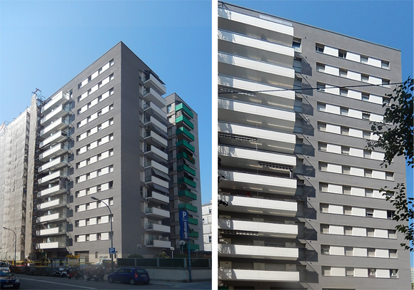 Façana rehabilitada a Mineria 5