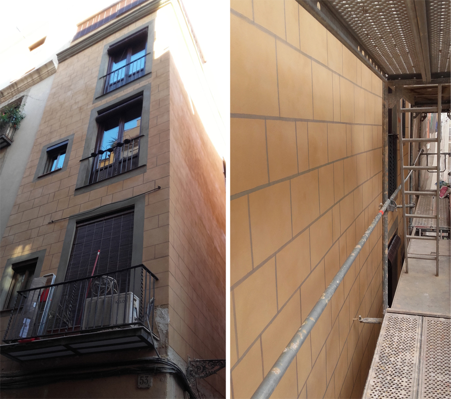 rehabilitació edifici Mònec 1 barcelona