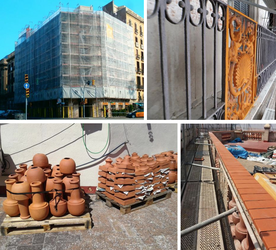 rehabilitació Pg. Isabel II 2-4 barcelona