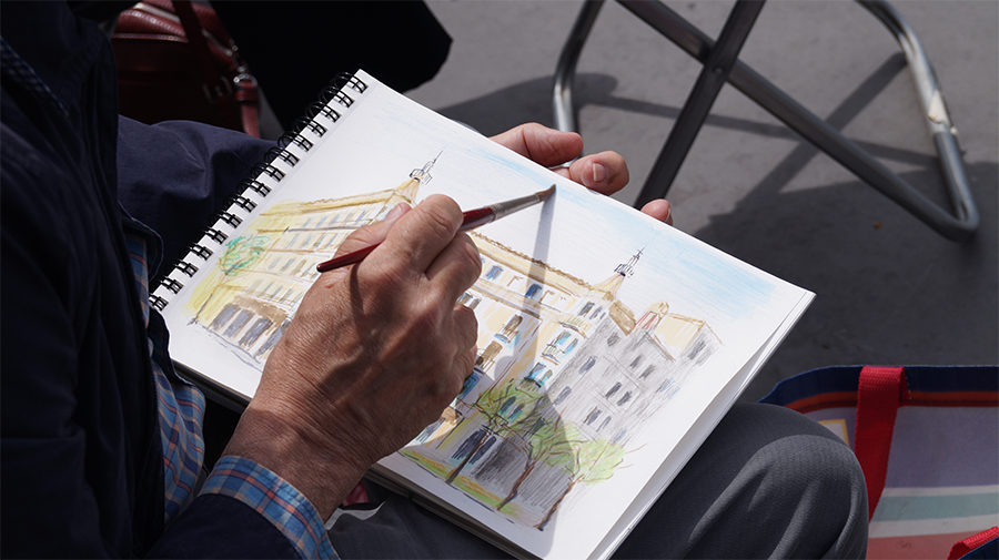 urban sketching