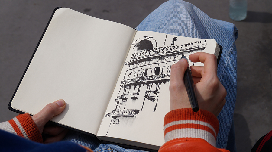 urban sketching